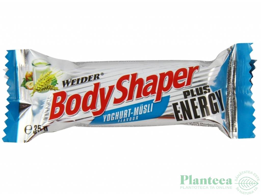 Baton proteic Fitness energy iaurt musli 35g - BODY SHAPER