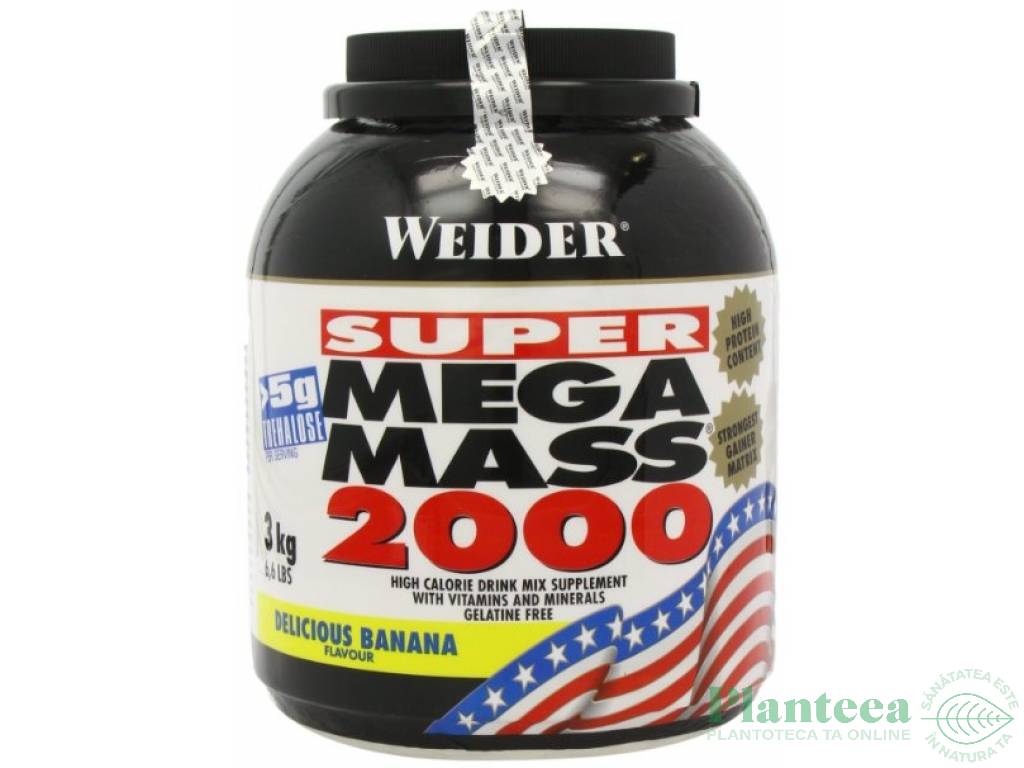 Super mega mass 2000 banane 3kg - WEIDER