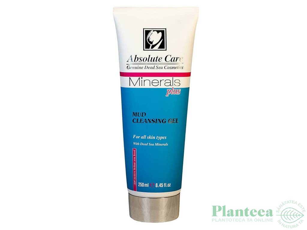 Gel curatare fata namol Marea Moarta 250ml - ABSOLUTE CARE
