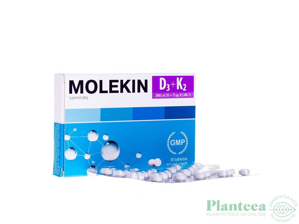 Molekin D3 K2 30cp - NATUR PRODUKT