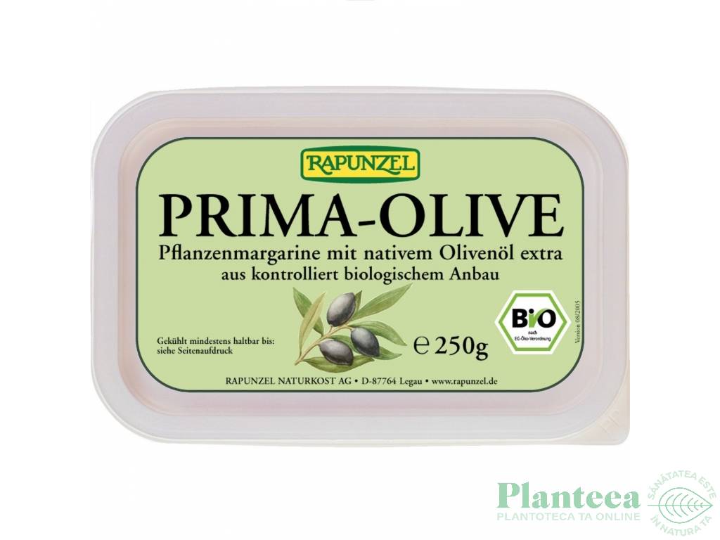 Margarina ulei masline Prima eco 250g - RAPUNZEL