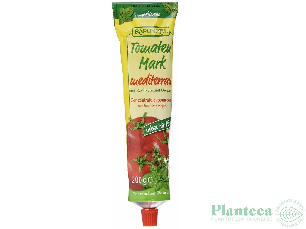 Pasta tomate mediteraneana eco tub 200g - RAPUNZEL