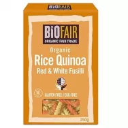 Paste fusilli orez quinoa alba quinoa rosie eco 250g - BIOFAIR