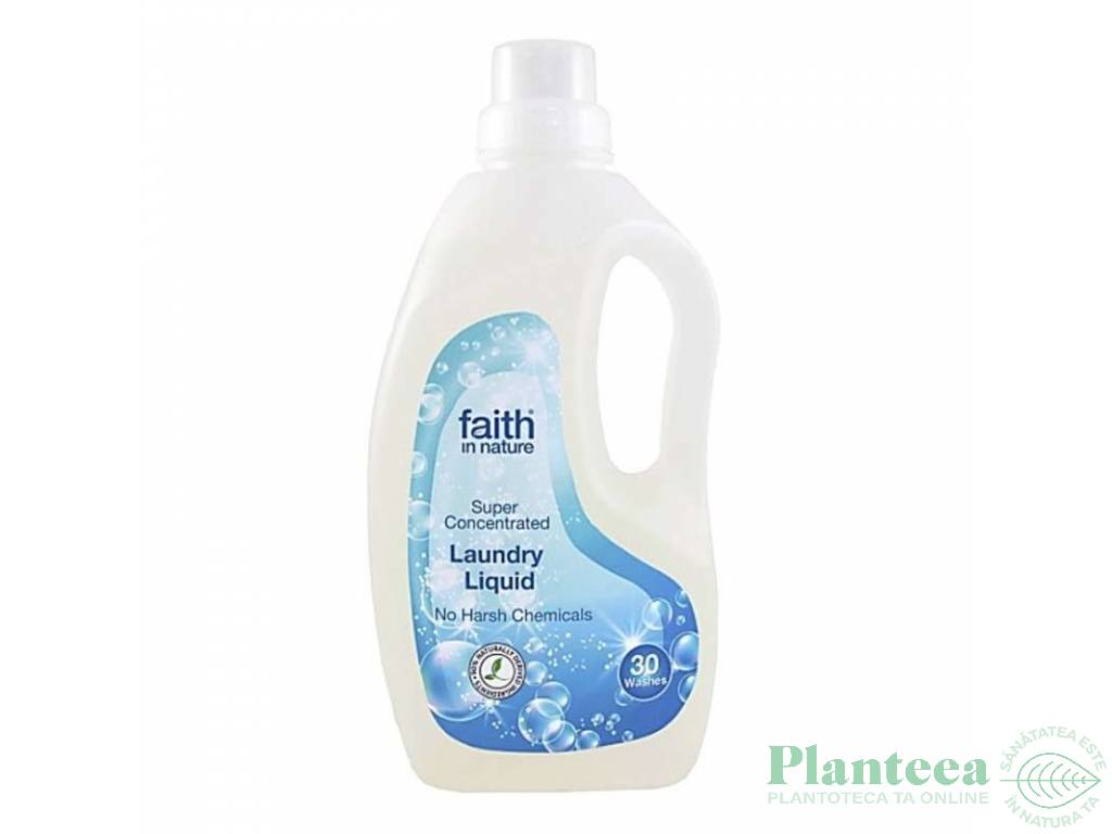 Detergent lichid rufe superconcentrat {a/m} 1L - FAITH IN NATURE