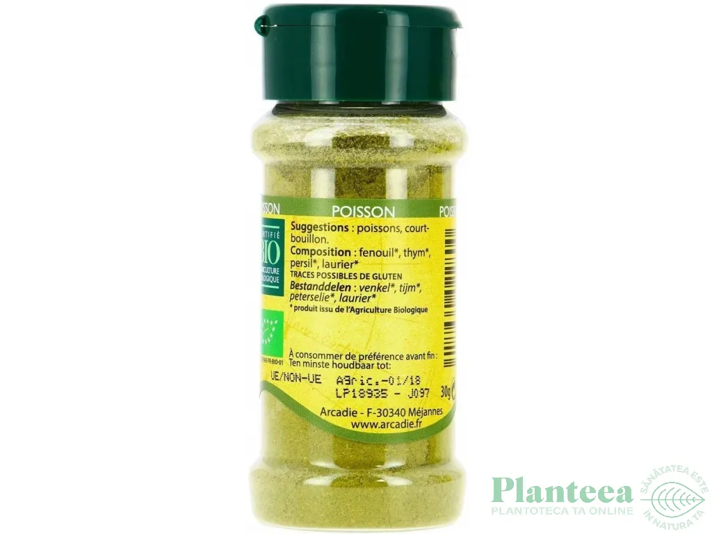 Condimente pt peste bio 30g - COOK