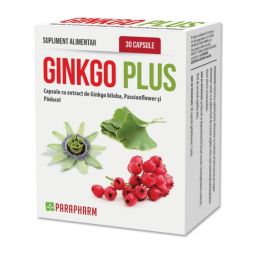 Ginkgo plus 30cps - PARAPHARM