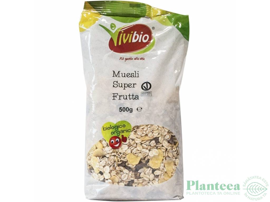 Musli fructe seminte eco 500g - VIVIBIO