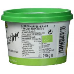 Pasta pere mere eco 250g - RAPUNZEL