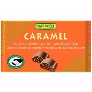 Ciocolata lapte integral cu caramel eco 100g - RAPUNZEL