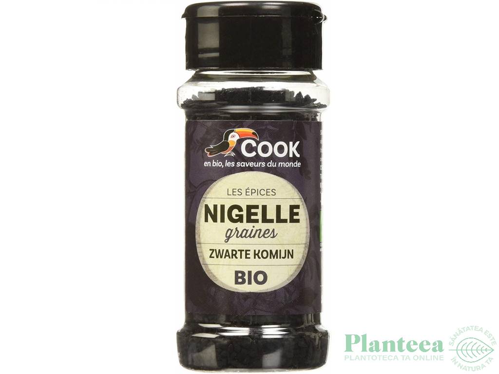 Condiment chimen negru [negrilica] seminte bio 50g - COOK