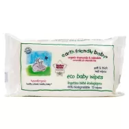 Servetele umede aloe vera bebe 72b - EARTH FRIENDLY