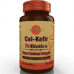 Col Kefir 3xbiotics 40cps - KOMBUCELL