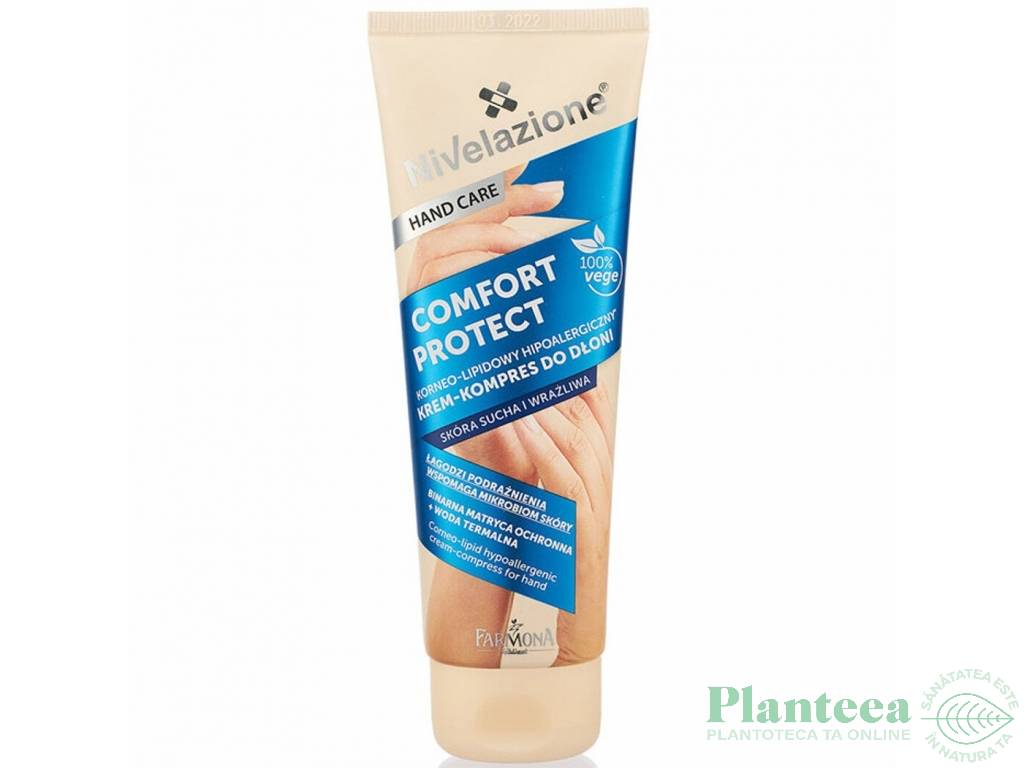 Crema maini pansament corneo lipidica hipoalergenica Nivelazione 100ml - FARMONA