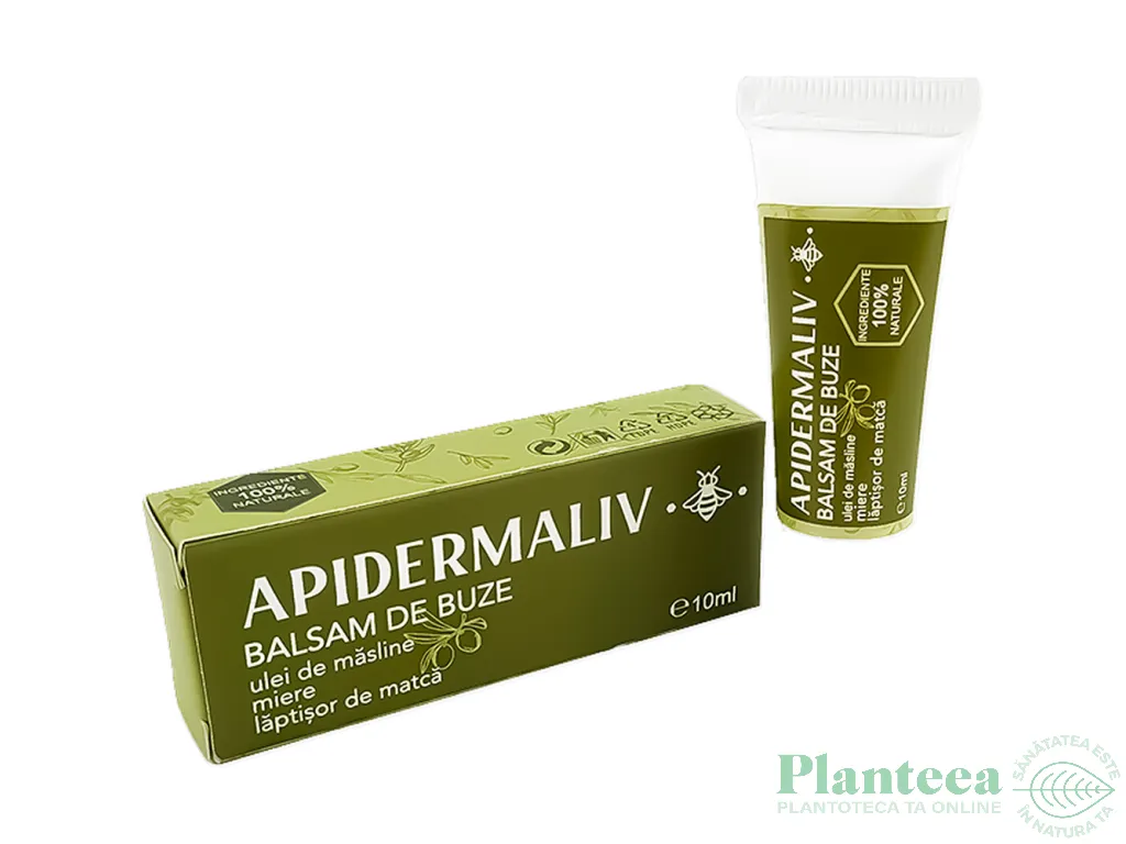 Balsam buze laptisor matca Apidermaliv 10ml - COMPLEX APICOL