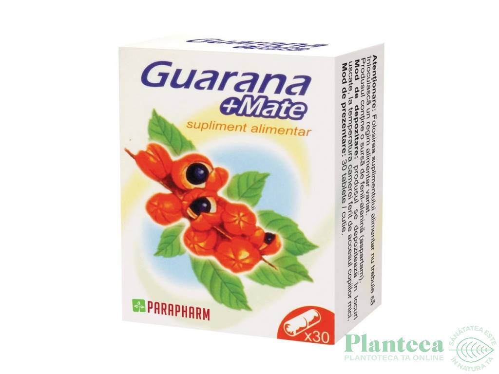 Guarana mate 30cps - PARAPHARM