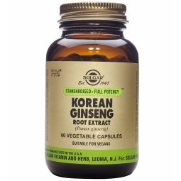 Ginseng coreean 60cps - SOLGAR