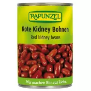 Conserva fasole rosie kidney  eco 400g - RAPUNZEL