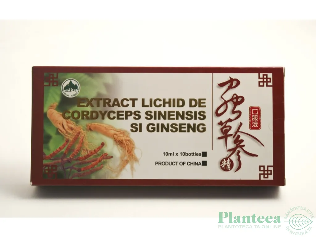 Cordyceps sinensis ginseng 10fl - PINE BRAND