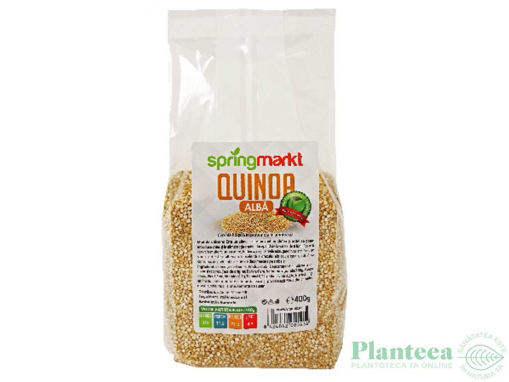 Quinoa alba boabe 400g - SPRINGMARKT