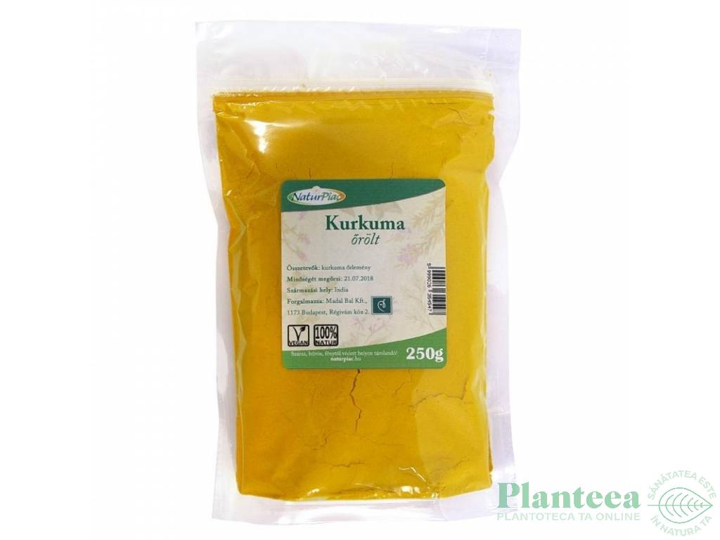 Pulbere curcuma 250g - NATURPIAC