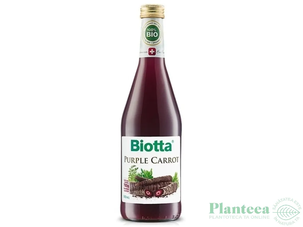 Suc morcovi violeti eco 500ml - BIOTTA