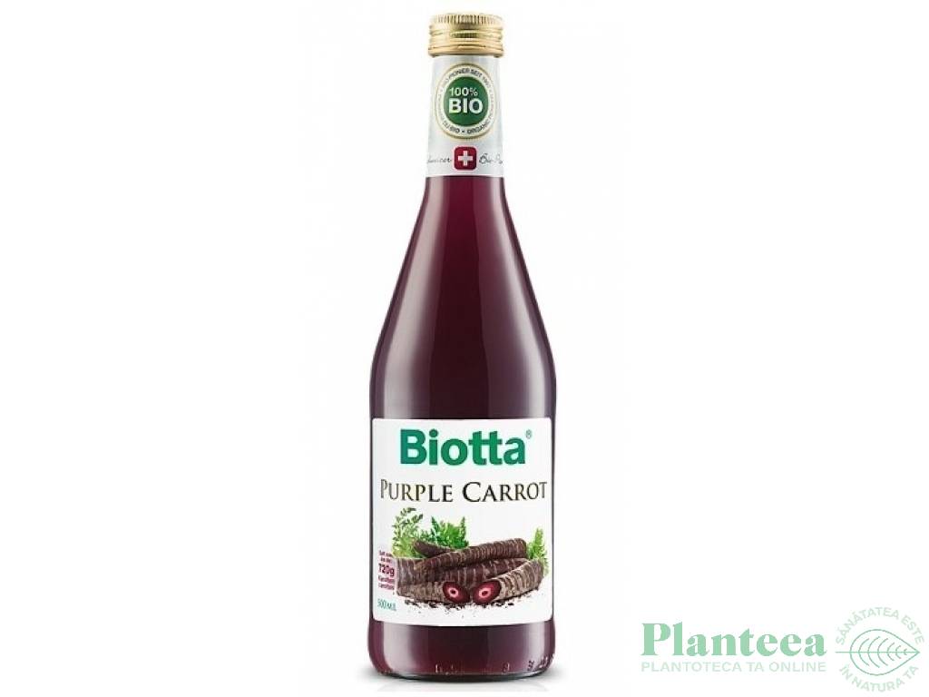 Suc morcovi violeti eco 500ml - BIOTTA