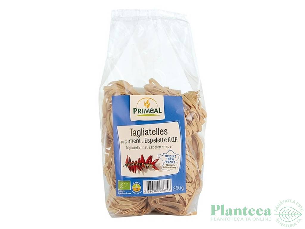 Paste tagliatelle grau ardei iute eco 250g - PRIMEAL