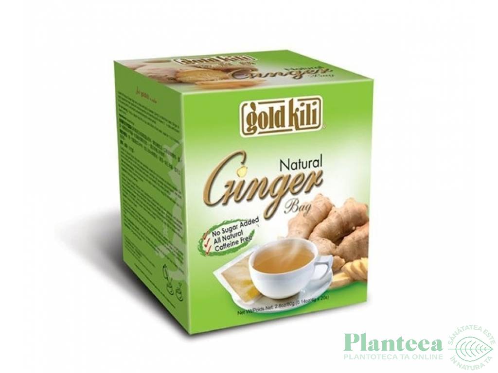 Ceai ghimbir natural 20dz - GOLD KILI