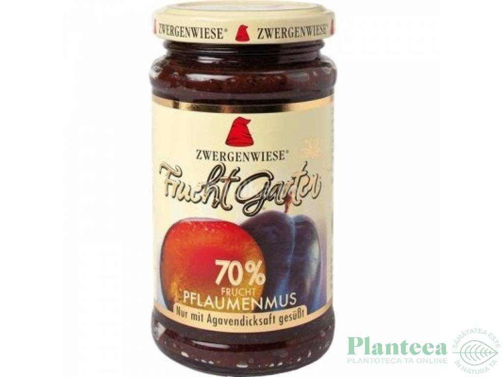 Gem prune 70%fruct fara zahar eco 225g - ZWERGENWIESE