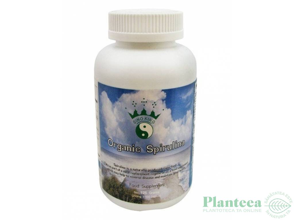 Spirulina organica 30cp - SINO KING