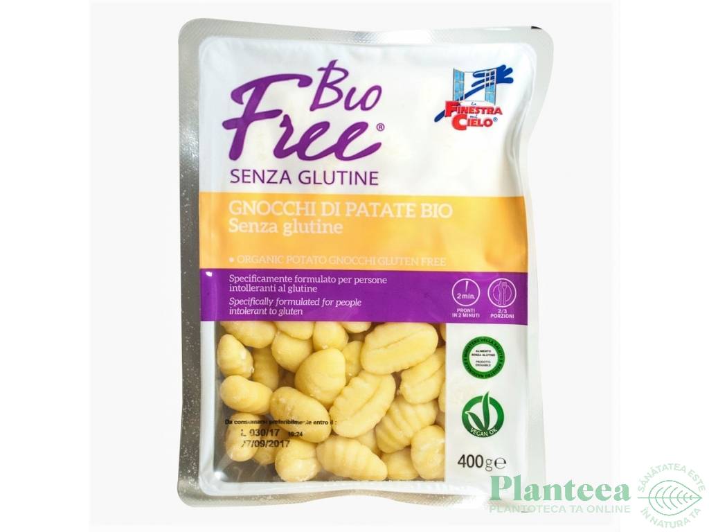 Paste gnocchi cartofi fara gluten eco 400g - LA FINESTRA SUL CIELO