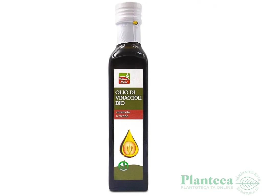 Ulei samburi struguri 500ml - LA FINESTRA SUL CIELO