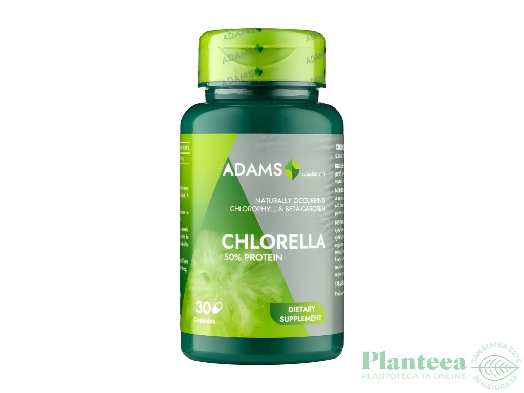 Chlorella 300mg 30cps - ADAMS SUPPLEMENTS