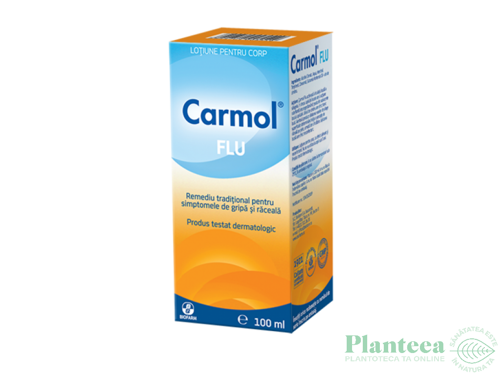 Lotiune corp Carmol Flu 100ml - BIOFARM