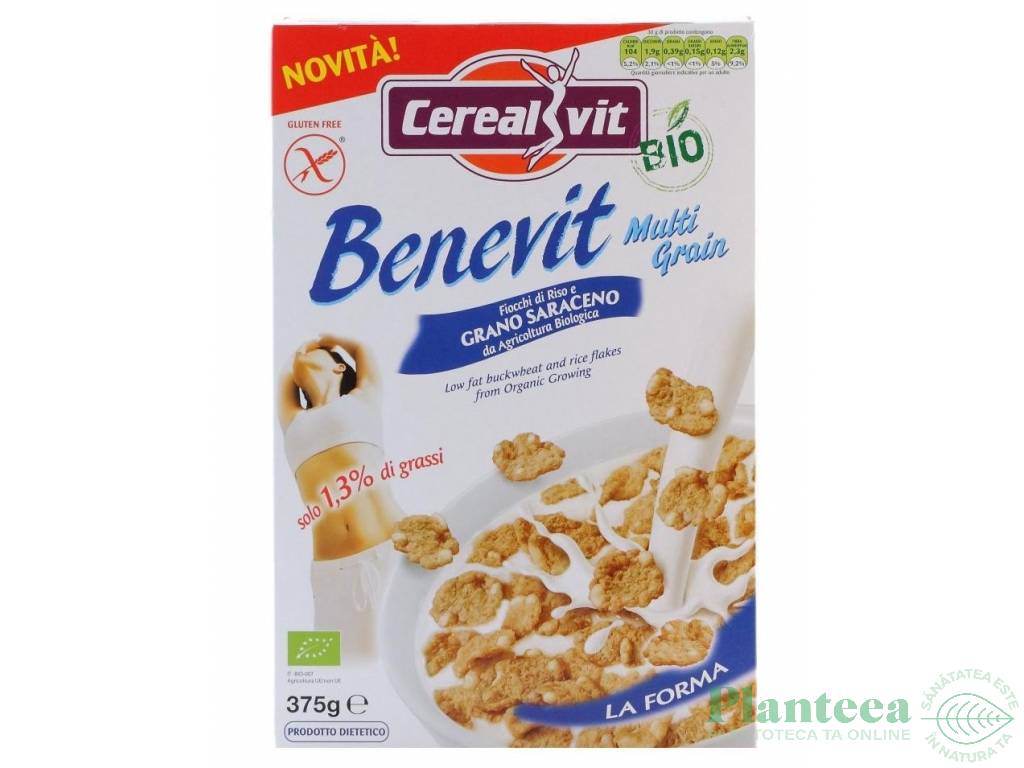 Fulgi hrisca orez Benevit eco 375g - CEREALVIT