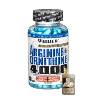 Arginina Ornitina 4000 180cps - WEIDER