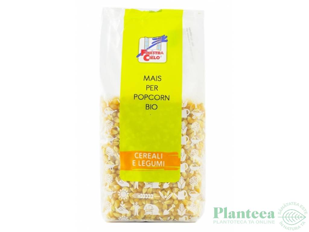 Porumb boabe pt popcorn eco 500g - LA FINESTRA SUL CIELO