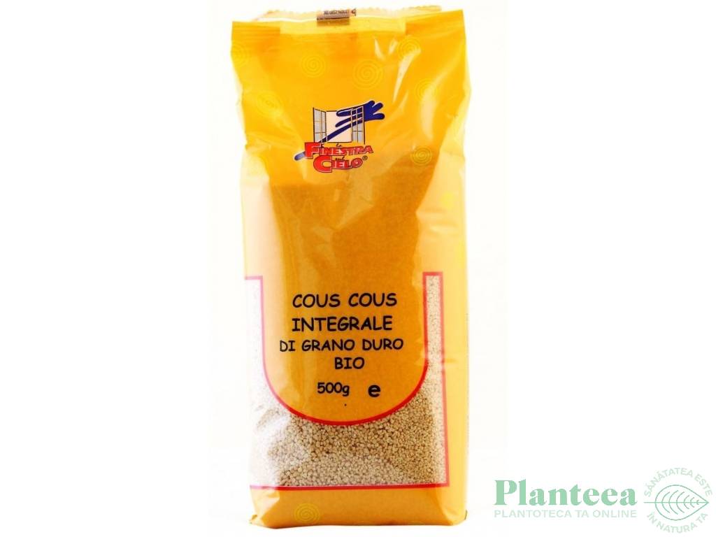 Cuscus grau integral organic 500g - LA FINESTRA SUL CIELO