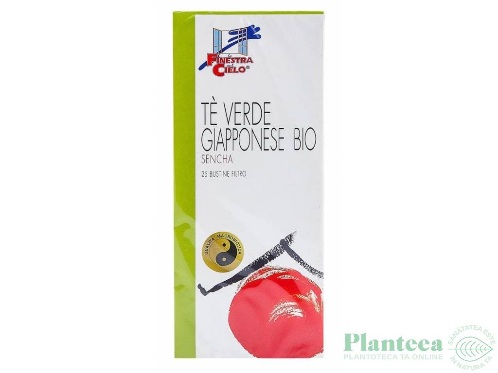 Ceai verde sencha japonez eco 25dz - LA FINESTRA SUL CIELO