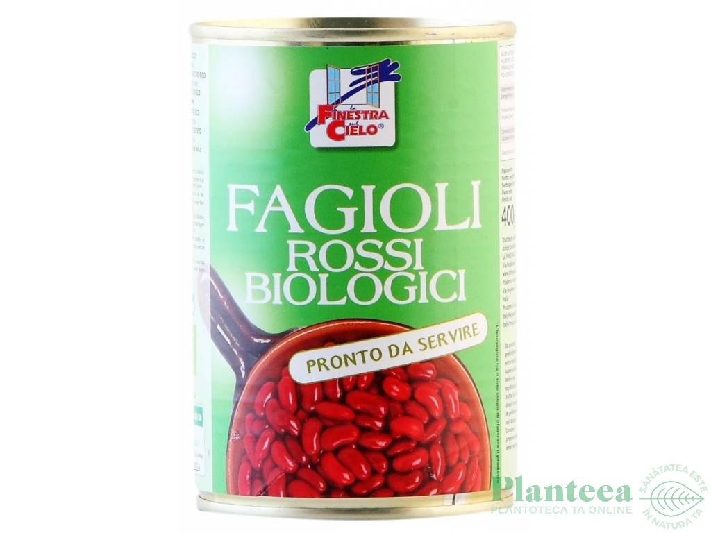 Conserva fasole rosie eco 400g - LA FINESTRA SUL CIELO