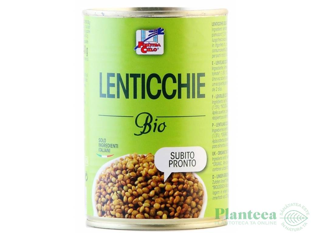 Conserva linte verde eco 400g - LA FINESTRA SUL CIELO