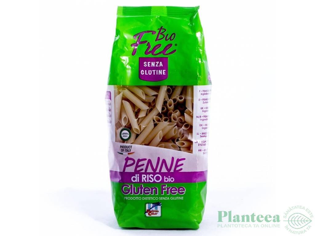 Paste penne orez fara gluten eco 500g - LA FINESTRA SUL CIELO