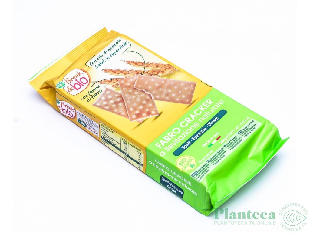 Crackers spelta putin sarati eco 280g - PROBIOS