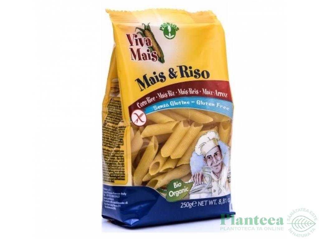 Paste penne porumb orez eco 250g - PROBIOS