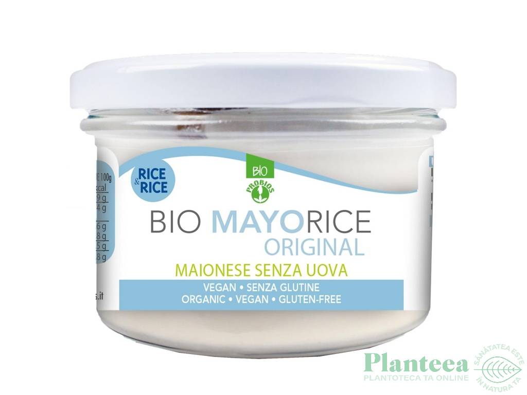 Maioneza vegana orez original eco 165g - PROBIOS