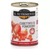 Rosii bucatele in suc tomat eco 400g - IL NUTRIMENTO