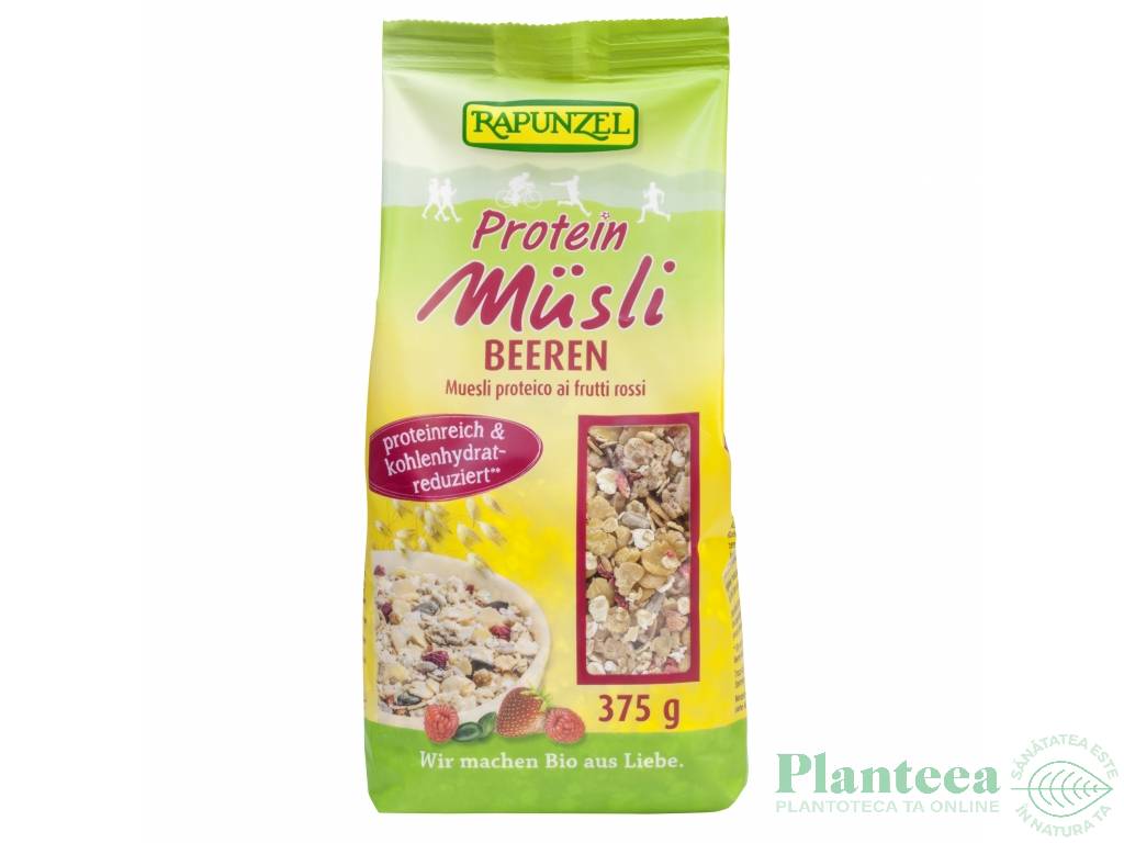 Musli proteic fructe padure eco 375g - RAPUNZEL