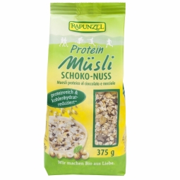 Musli proteic alune ciocolata eco 375g - RAPUNZEL