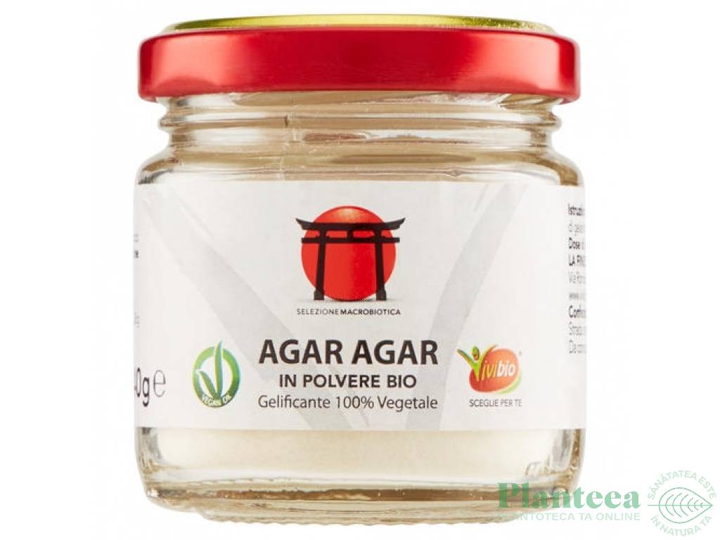 Agar agar praf eco 40g - VIVIBIO