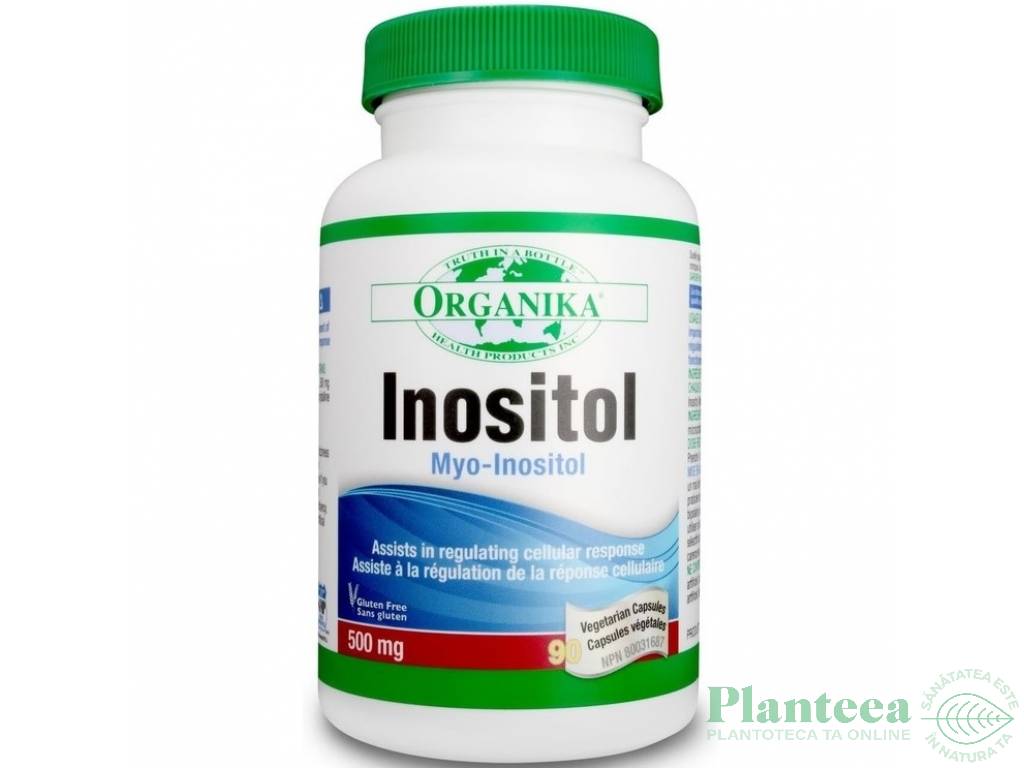 Inositol 500mg 90cps - ORGANIKA HEALTH